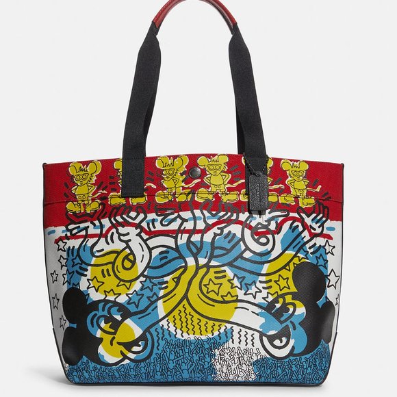Coach Other - 🐭❤️ Disney Mickey Mouse X Keith Haring Tote 38